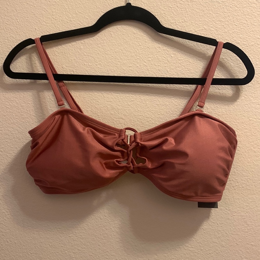 NWT Abercrombie & Fitch Bandeau Swim Top
